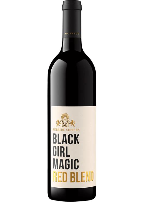 Mcbridde sisterrs black girl magic red blend